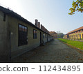 Negative world heritage: Auschwitz-Birkenau concentration camp in Poland, where the Holocaust took place 112434895