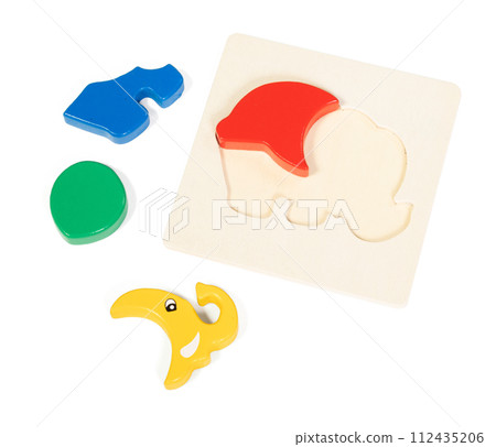 Elephant puzzle pieces for a toddler Elephant puzzle pieces for a toddler 112435206