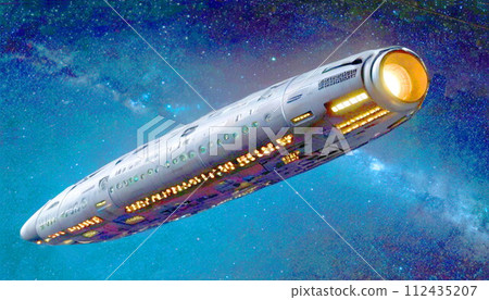 1950s cigar-shaped UFO 112435207