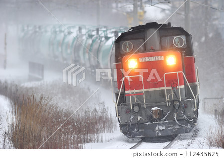 Chitose Line Kitahiroshima-Shimamatsu JR Freight DD51-1156 (Washibetsu) 112435625