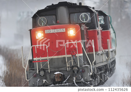 Chitose Line Kitahiroshima-Shimamatsu JR Freight DD51-1156 (Washibetsu) 112435626