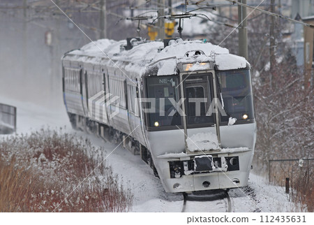 Chitose Line Kitahiroshima-Shimamatsu JR Hokkaido 785 series NE-4 formation (Sapporo) Suzuran 112435631