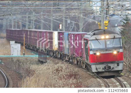 千歲線 北廣島島松 JR Freight DF200-57（鷲別） 112435668