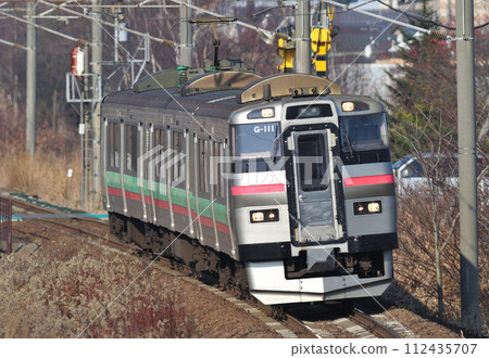 千歲線 北廣島島松 JR 北海道 731 系列 G-111 編組（札幌） 112435707
