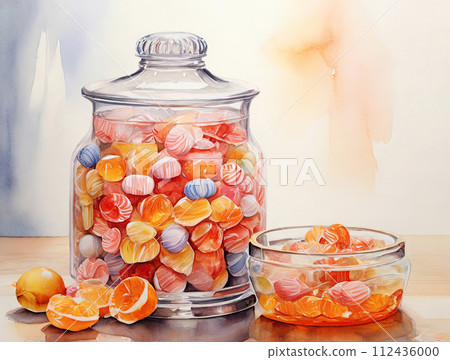 Colorful sweet candy background. Colorful sweet candy background. 112436000