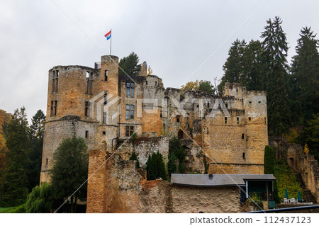 Ruins of the medieval Beaufort castle, Luxembourg 112437123