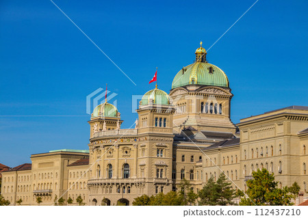 View of Federal Palace of Switzerland in Bern View of Federal Palace of Switzerland in Bern 112437210