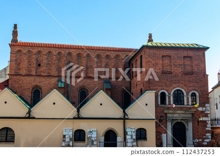 The Old Synagogue in historic Jewish Kazimierz district Krakow, Poland The Old Synagogue in historic Jewish Kazimierz district Krakow, Poland 112437253