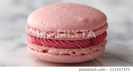 Sweet treat, various cookies close-up. colorful image of macarons. Sweet treat, various cookies close-up. colorful image of macarons. 112437375