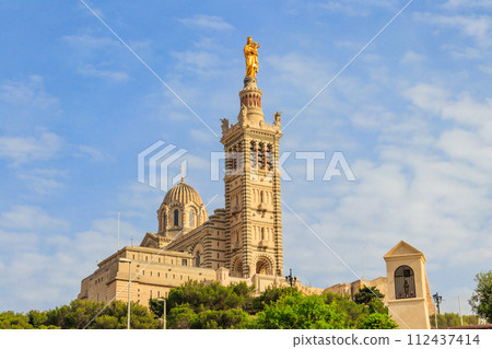 Basilica of Notre Dame de la Garde in Marseille, France 112437414