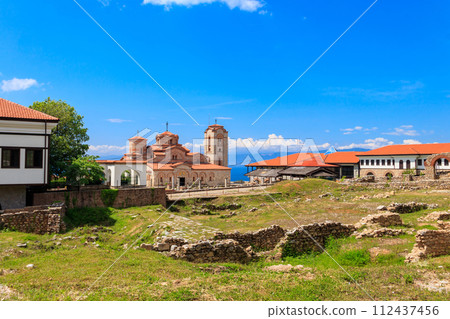 Church of Saints Clement and Panteleimon and historic district of Plaoshnik in Ohrid, North Macedonia Church of Saints Clement and Panteleimon and historic district of Plaoshnik in Ohrid, North Macedonia 112437456
