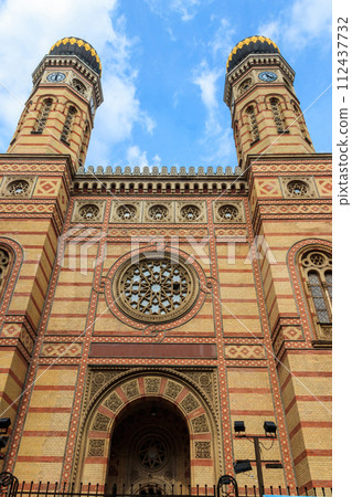 Dohany Street Synagogue also known as the Great Synagogue or Tabakgasse Synagogue in Budapest, Hungary Dohany Street Synagogue also known as the Great Synagogue or Tabakgasse Synagogue in Budapest, Hungary 112437732