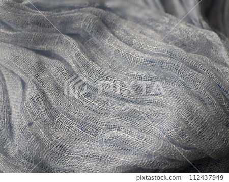 Gorgeous loosely woven gray scarf made of linen. Draped handwoven shawl or palatine Gorgeous loosely woven gray scarf made of linen. Draped handwoven shawl or palatine 112437949