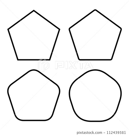 簡單的五邊形圖 簡單的五邊形圖 112439381