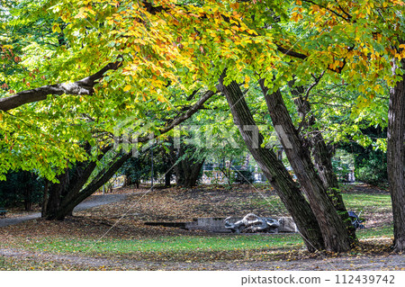 Karl-Amadeus-Hartmann Fountain at Munich, Germany. Located at Maximiliansplatz in the center of Munich 112439742