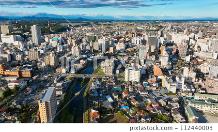 無人機鳥瞰城市 112440003