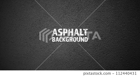 Asphalt road texture, concrete highway surface. Pattern with grainy structure, grunge stone background. Vector illustration Asphalt road texture, concrete highway surface. Pattern with grainy structure, grunge stone background. Vector illustration 112440431