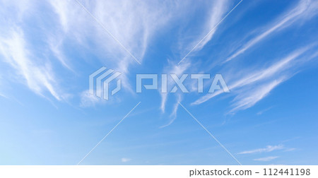 beautiful blue sky with clouds panorama background beautiful blue sky with clouds panorama background 112441198
