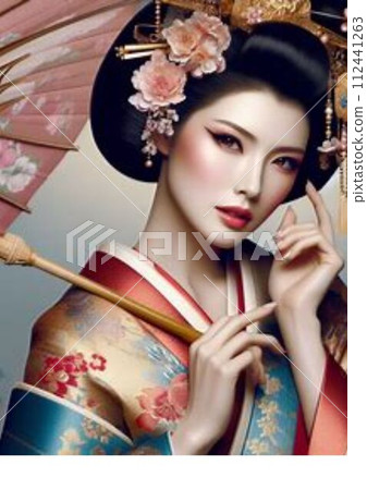 Japanese kimono 4 112441263