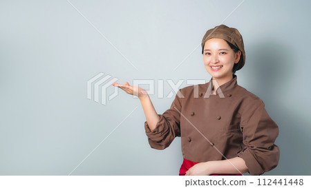 穿著做飯服的女人來指導你 穿著做飯服的女人來指導你 112441448