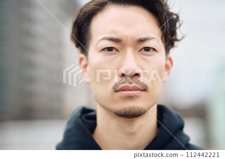 男性肖像休閒 112442221