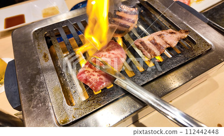 Yakiniku grilled 112442448