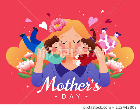 Lovely Mothers Day card Lovely Mothers Day card 112442802