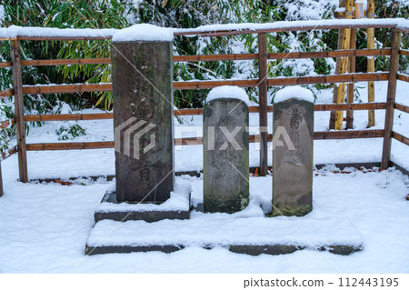 巴托觀世音菩薩的雪景 巴托觀世音菩薩的雪景 112443195