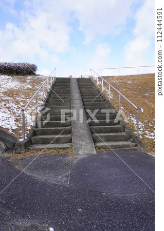 通往太田川河床的雪階 通往太田川河床的雪階 112444591