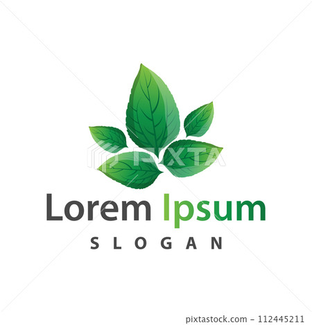 Green leaf logo design icon green nature element ecology vector illustration template Green leaf logo design icon green nature element ecology vector illustration template 112445211