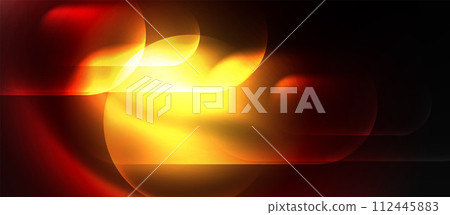 Neon magic light design. Vector Illustration For Wallpaper, Banner, Background, Card, Book Illustration, landing page Neon magic light design. Vector Illustration For Wallpaper, Banner, Background, Card, Book Illustration, landing page 112445883