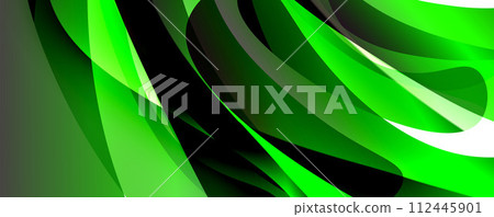 Abstract swirl design geometric concept. Vector Illustration For Wallpaper, Banner, Background, Card, Book Illustration, landing page 112445901