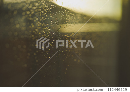 after the evening rain 112446329