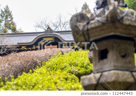 Zuihoden Hall of Worship in early spring Sendai City, Miyagi Prefecture 112447443