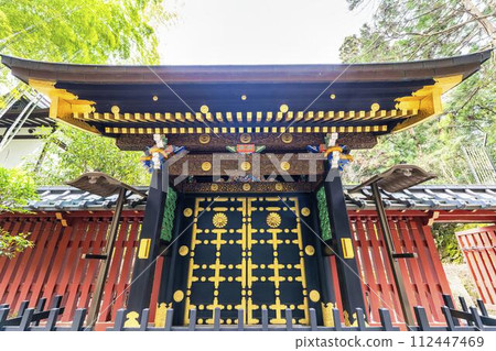 Zuihoden Nirvana Gate in early spring, Sendai City, Miyagi Prefecture 112447469
