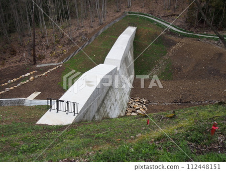 Completed Sabo dam 112448151