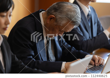 A member of parliament who falls asleep A member of parliament who falls asleep 112448625