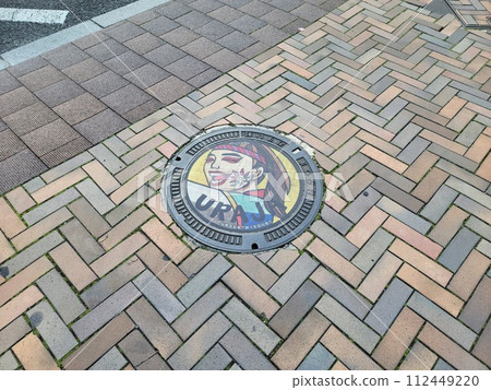 2024/03/09 Manhole - Kita Ward, Okayama City, Okayama Prefecture, Japan 112449220