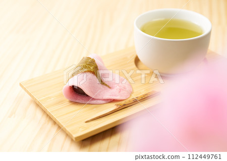 櫻餅(關東風格)圖像 櫻餅(關東風格)圖像 112449761