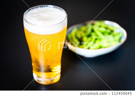 [Dinner drink] Beer and edamame [Snack] 112450045