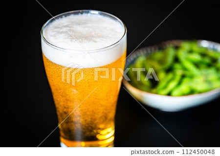[Dinner drink] Beer and edamame [Snack] 112450048