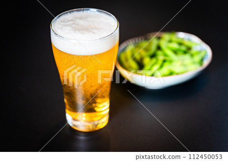 [晚餐飲料]啤酒和毛豆[小吃] 112450053