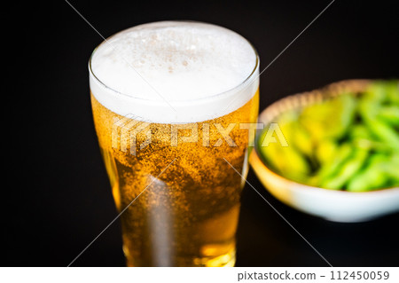 [晚餐飲料]啤酒和毛豆[小吃] 112450059