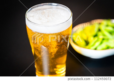 [Dinner drink] Beer and edamame [Snack] 112450072