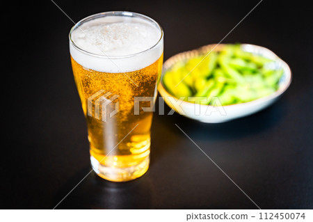 [Dinner drink] Beer and edamame [Snack] 112450074