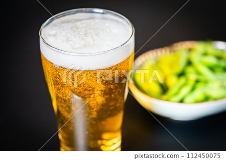 [Dinner drink] Beer and edamame [Snack] 112450075