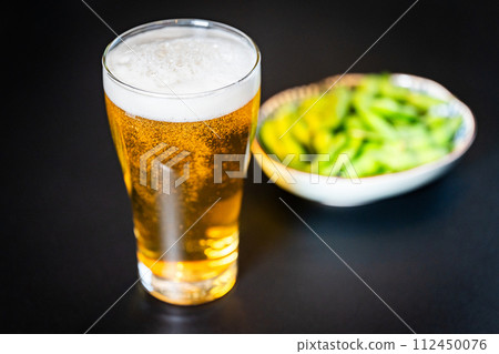 [Dinner drink] Beer and edamame [Snack] 112450076