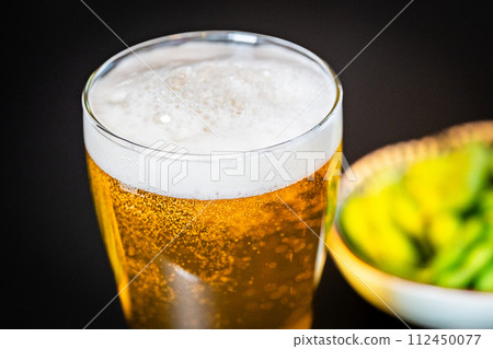 [Dinner drink] Beer and edamame [Snack] 112450077