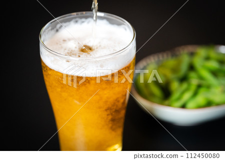 [Dinner drink] Beer and edamame [Snack] 112450080