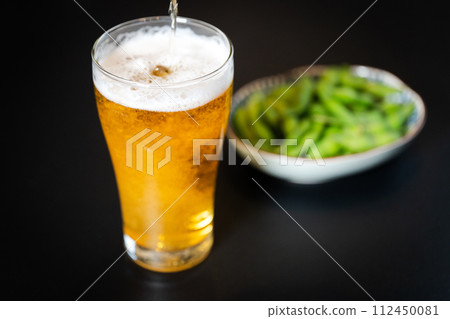 [Dinner drink] Beer and edamame [Snack] 112450081